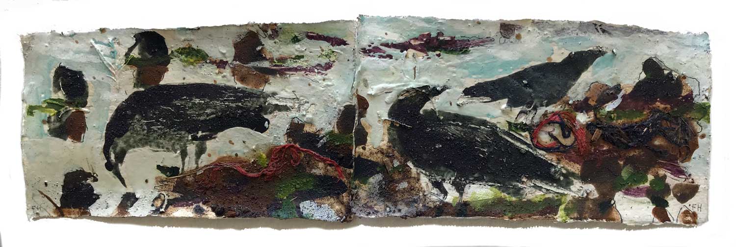 Frances-Hatch-FORAGING-CROWS