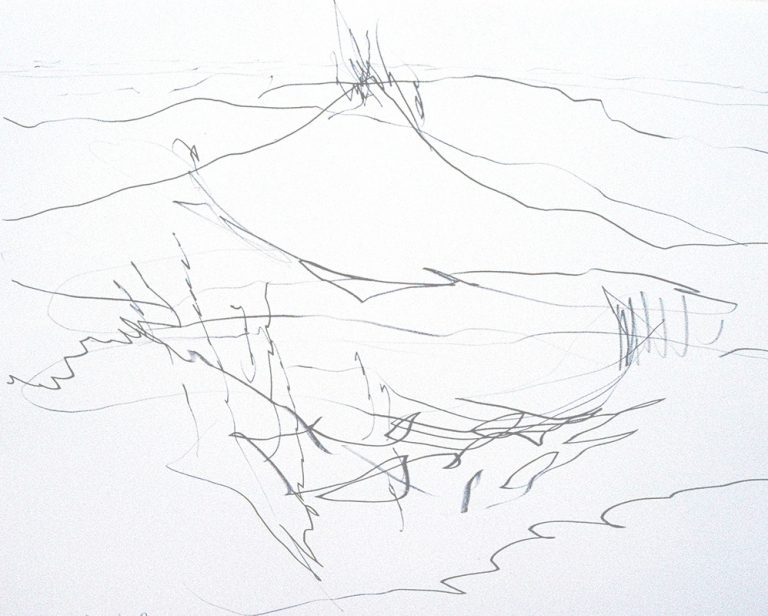 JOURNEY Drawing from sketchbook 6