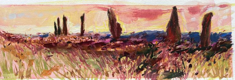 Orkney Ring of Brodgar dusk