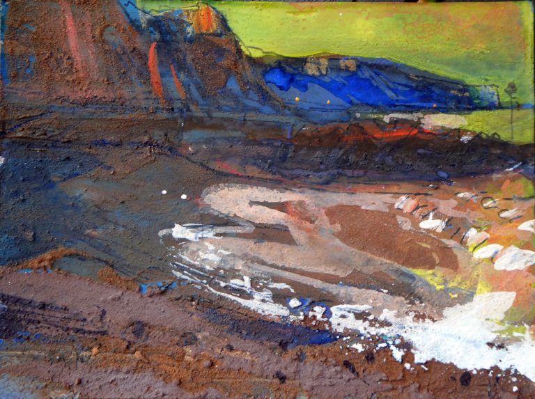 FRANCES-HATCH-sidmouth-esplanade-emerging-from-night