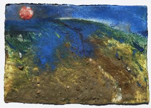 ALONG THE DAISY PATH TO THE FULL MOON, LULWORTH