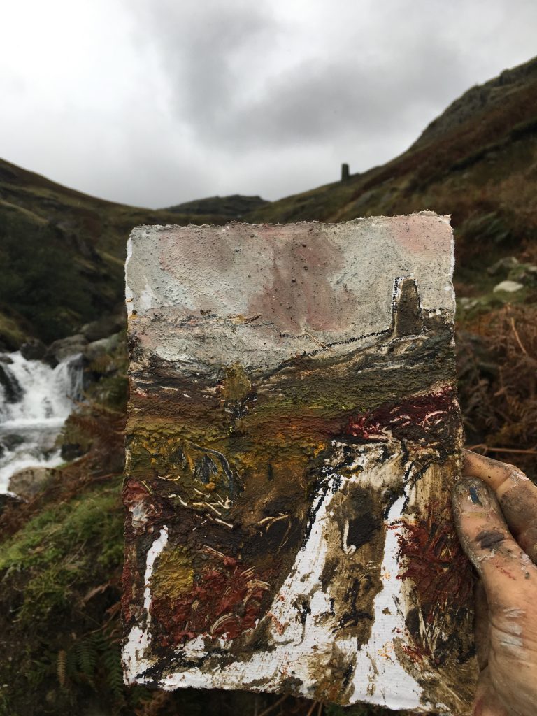 Coppermines in progress. Frances Hatch