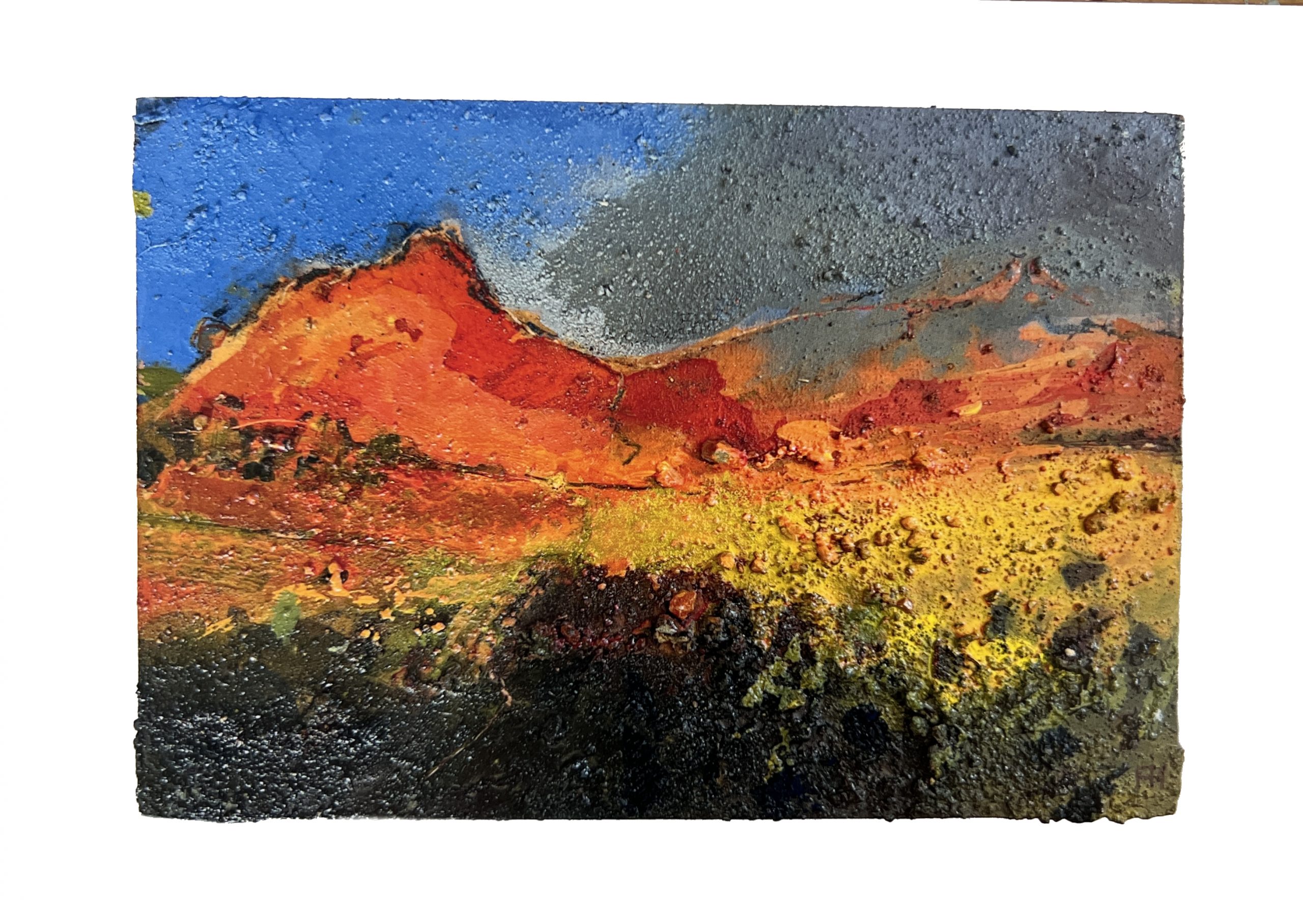 Frances Hatch Artcard Morning Glory
