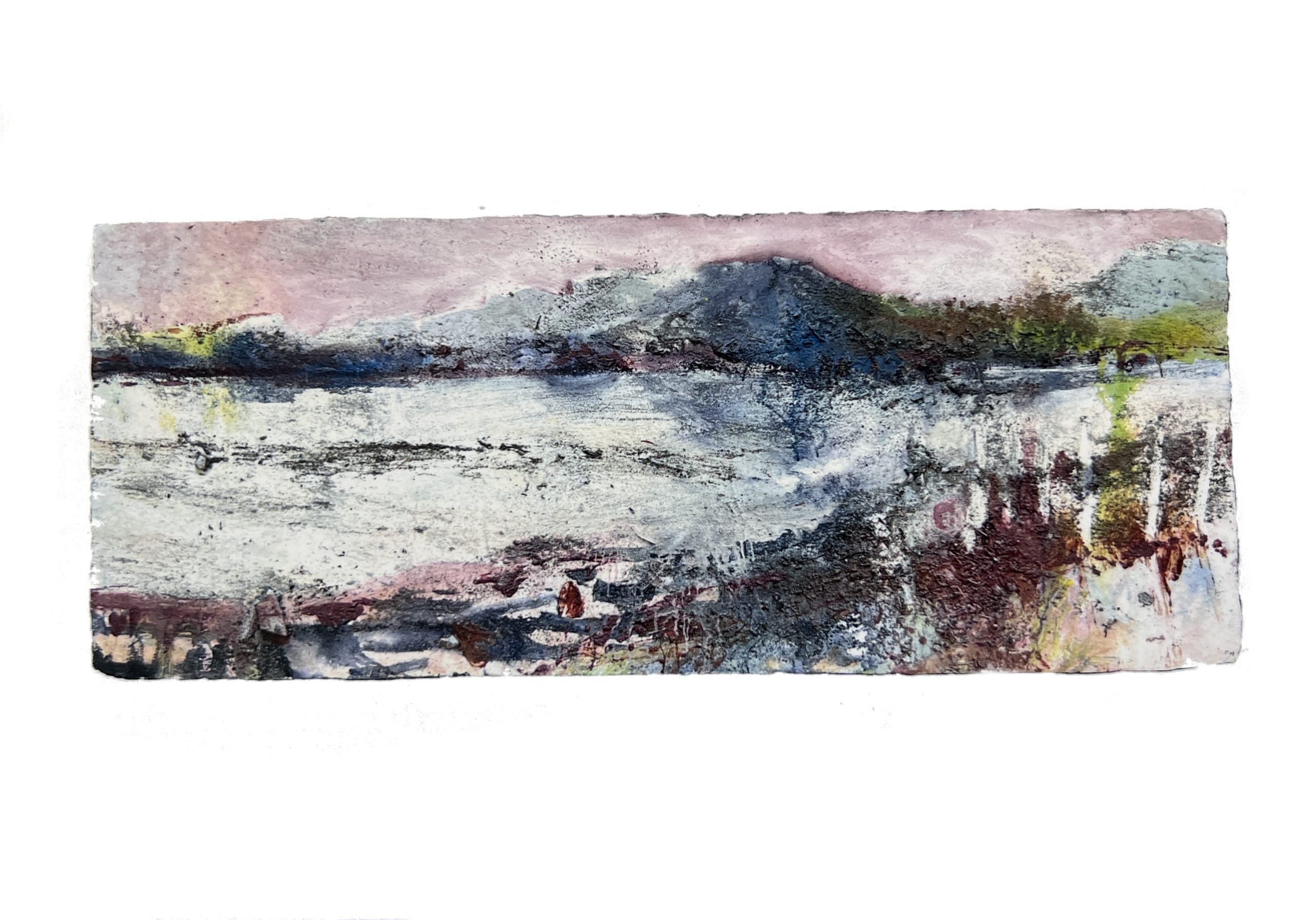 Frances Hatch ARTCARD By Brantwood Jetty