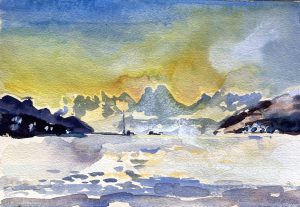 Frances Hatch Approaching Tromso