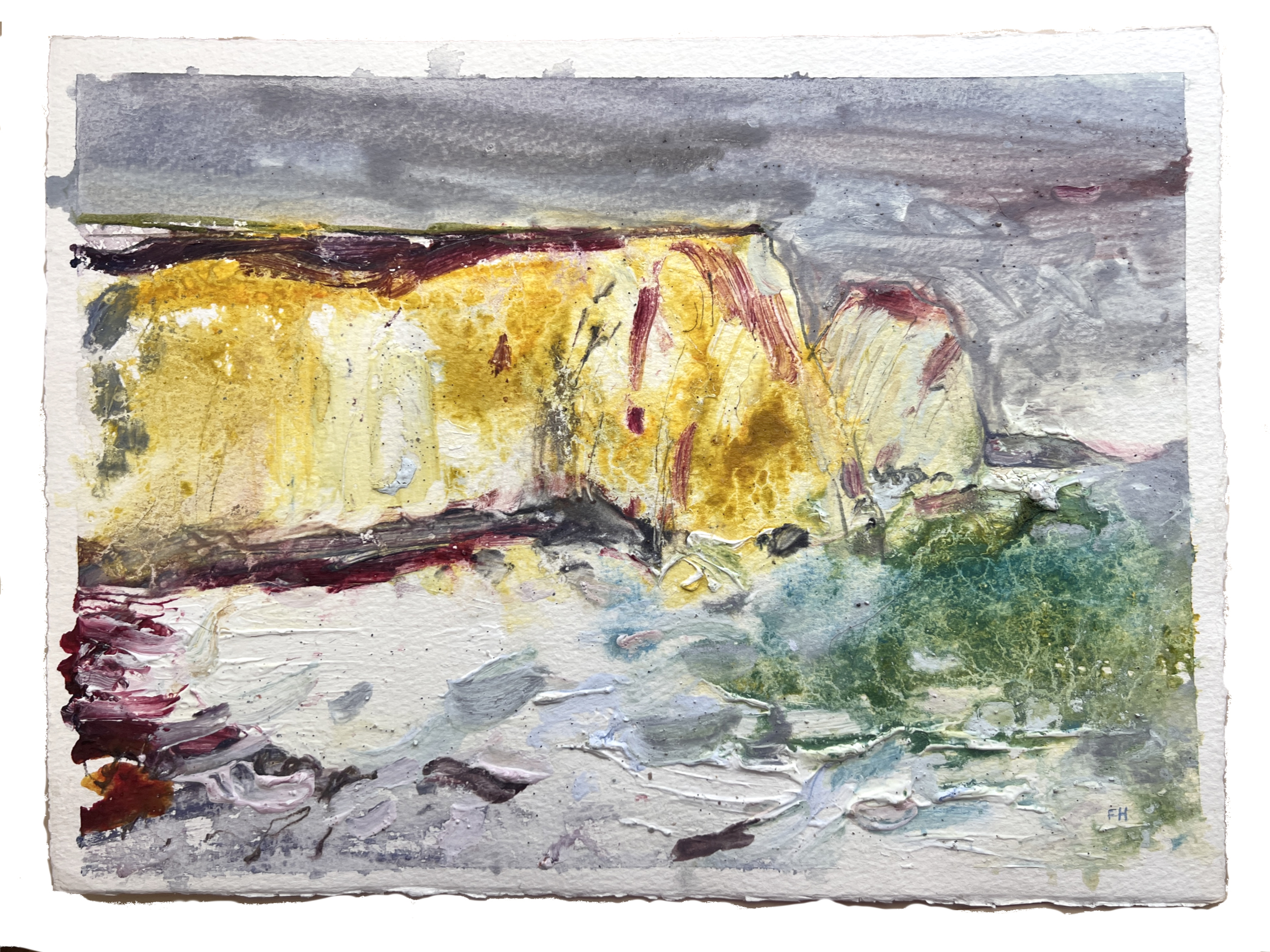 Frances Hatch- painting- Freshwater Bright with Rain